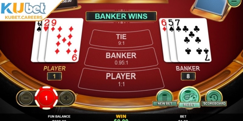 Áp dụng chiến lược, nắm vững luật, tối ưu cơ hội thắng Baccarat Kubetnhanh