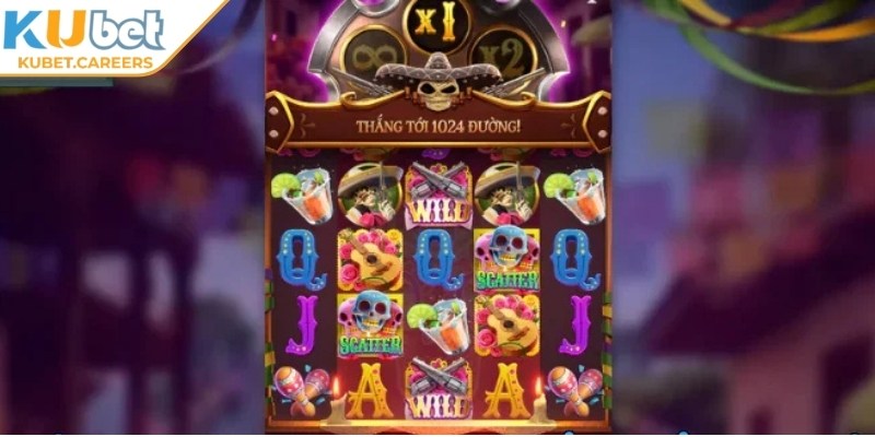 Wild Đạo Tặc Kubet sở hữu biểu tượng đặc biệt kích hoạt vòng thưởng hấp dẫn
